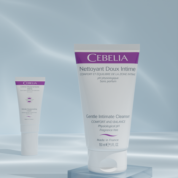 Cebelia skincare products for sensitive, reactive and post-treatment skin with soothing and hydrating benefits