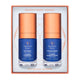 Augustinus Bicker The Cream & Rich Cream set in a square gift box. The set contains two 15 ml bottles of skincare with deep blue labels and metallic copper caps, presented in an orange-bordered white box with gold text.