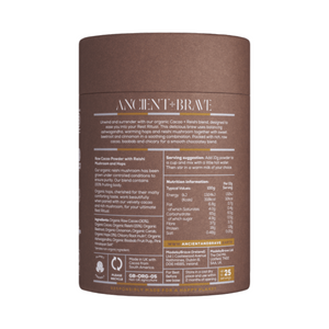 Ancient + Brave Cacao + Reishi Supplements Tub