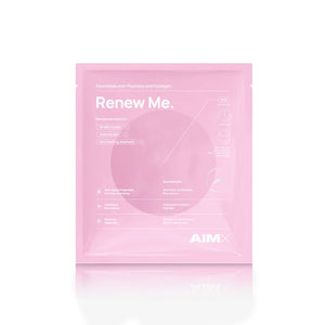 AimX Sheet mask with peptides and collagen