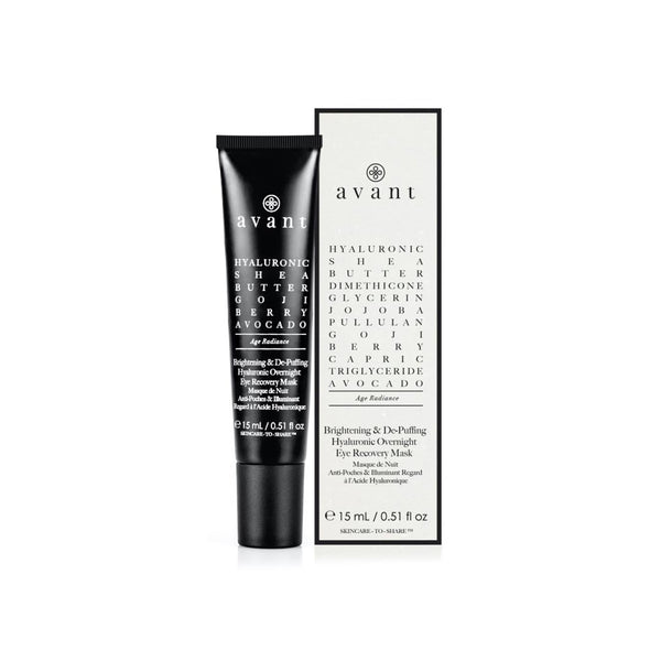 Birthday Pick: Avant Skincare Brightening & De-Puffing Hyaluronic Overnight Eye Recovery Mask 15ml
