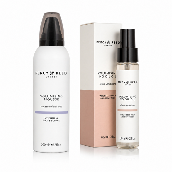 Percy & Reed Volumising Mousse & Volumising No Oil Oil Duo (Worth £48)
