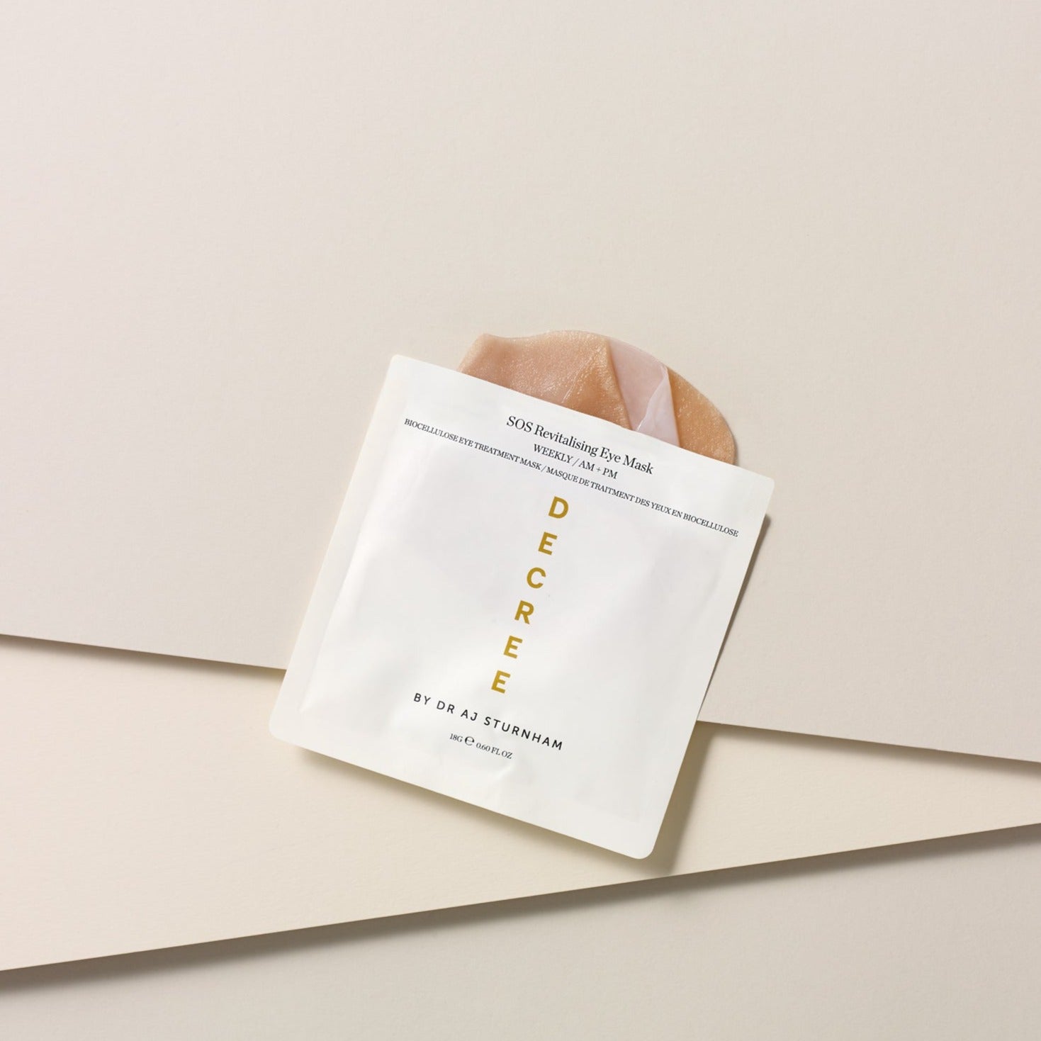 Decree SOS Revitalising Eye Mask Buy Online Today Face the Future