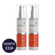 Two skincare bottles labeled 'Environ' on a white background with a price tag.