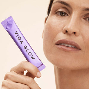 Vida Glow Natural Marine Collagen Supplement Sachets - Blueberry