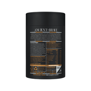 Ancient + Brave Coffee + Collagen Supplements Tub