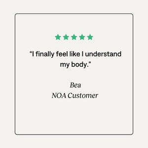 Five-star review from a NOA Customer expressing satisfaction with a product or service.