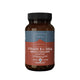 A bottle of Terra Nova Vitamin B12 500Ωg Methylcobalamin Complex dietary supplement, featuring an amber brown bottle, black cap, and a blue and rust-red label, set against a light gray background.