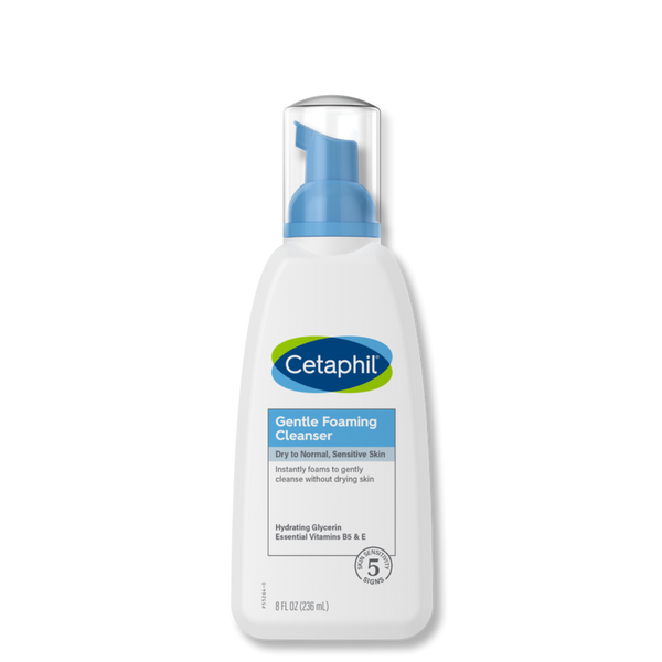 Cetaphil Gentle Foaming Cleanser 236ml bottle