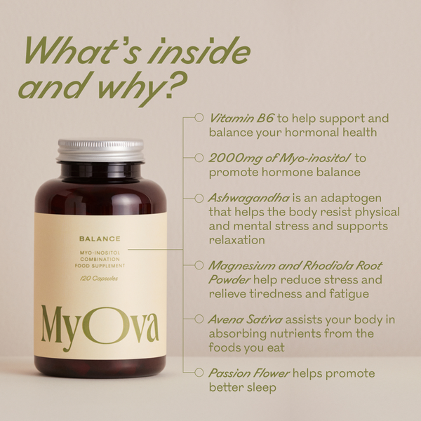 MyOva Balance 120 Capsules