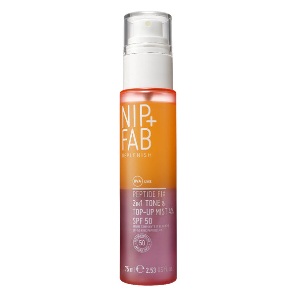 Nip+Fab Peptide Fix 2 in 1 Tone & Top Up Mist 4% 75ml