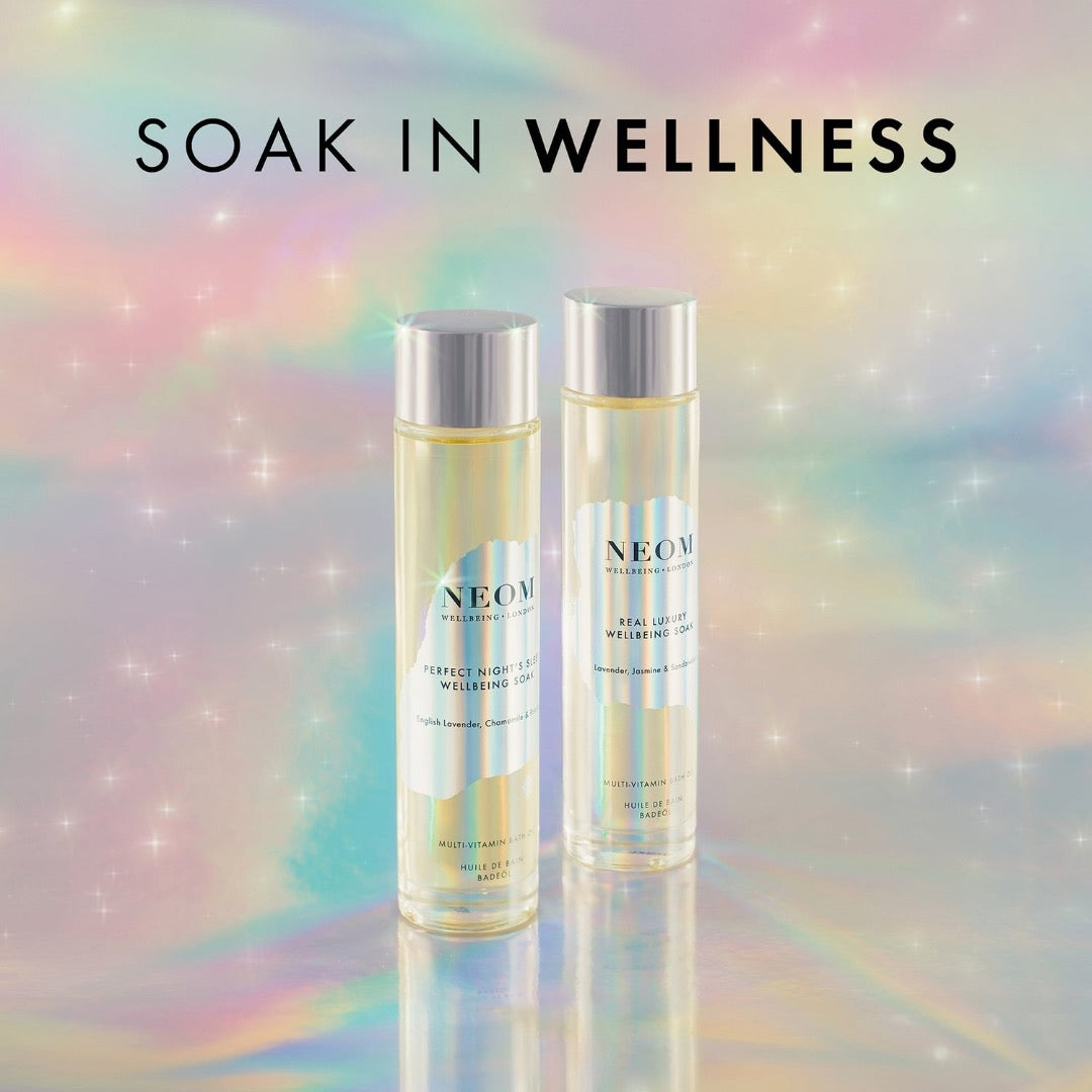 NEOM Real Luxury Wellbeing Soak Multi-Vitamin Bath Oil 100ml