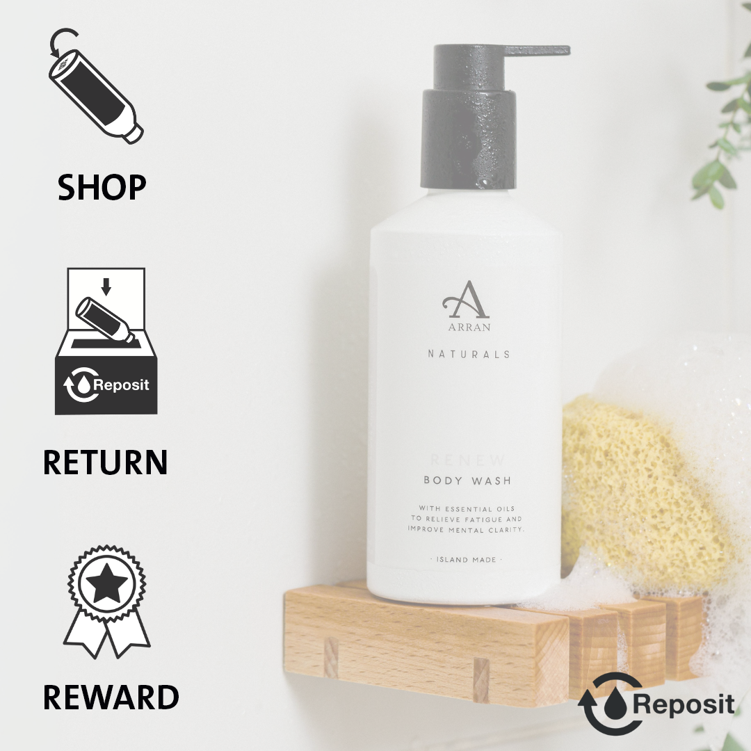 ARRAN Awaken Mint & Eucalyptus Natural Body Wash