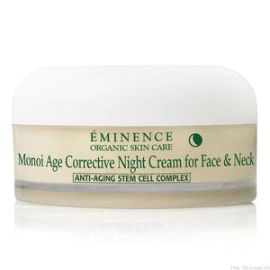 ‍Freebie: Eminence Organic Monoi Age Corrective Night Cream for Face & Neck 15ml (100% off)