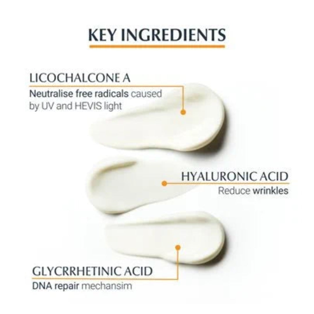 Eucerin Photoaging Control Sun Fluid SPF50 50ml key ingredients