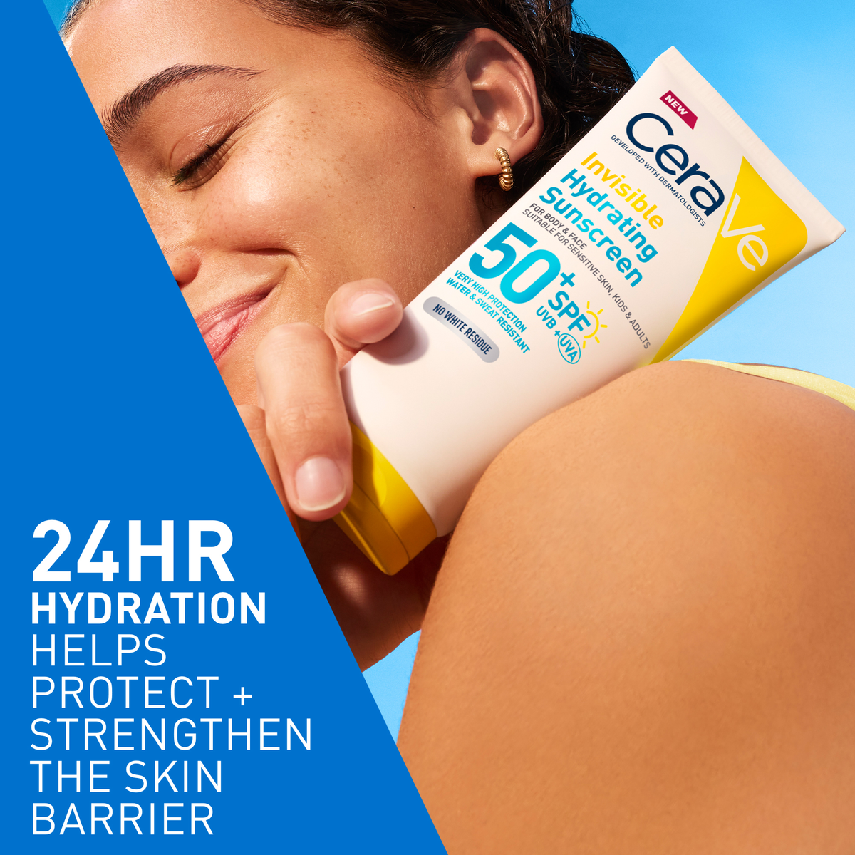 CeraVe Invisible Hydrating Sunscreen SPF50+ 177ml