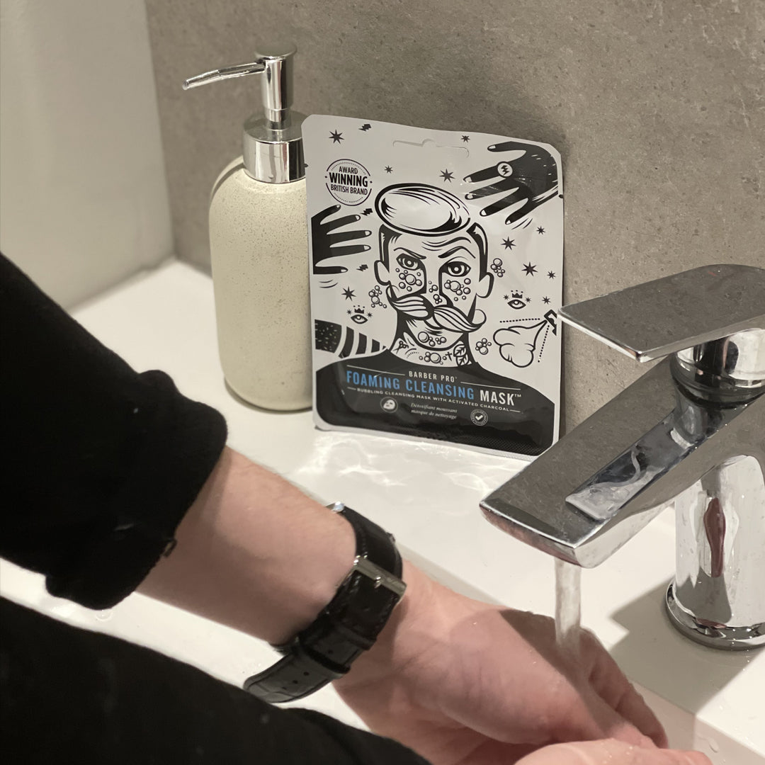 BARBER PRO Foaming Cleansing Mask
