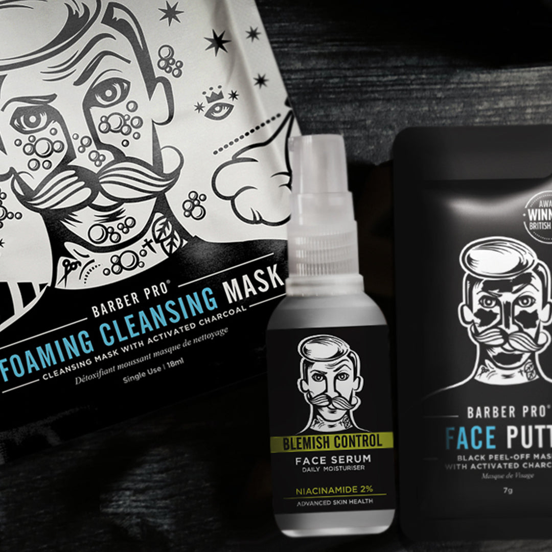 BARBER PRO Foaming Cleansing Mask