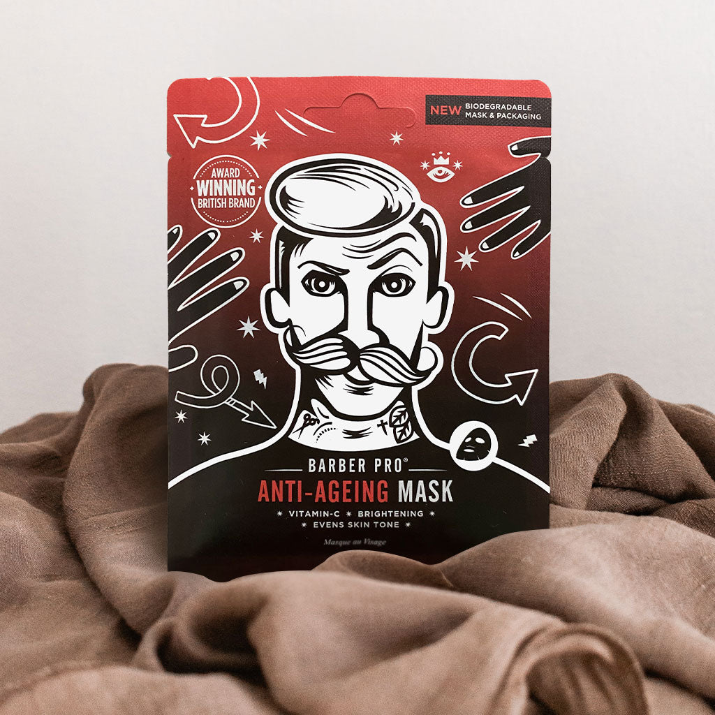 BARBER PRO Anti-Ageing Face Sheet Mask