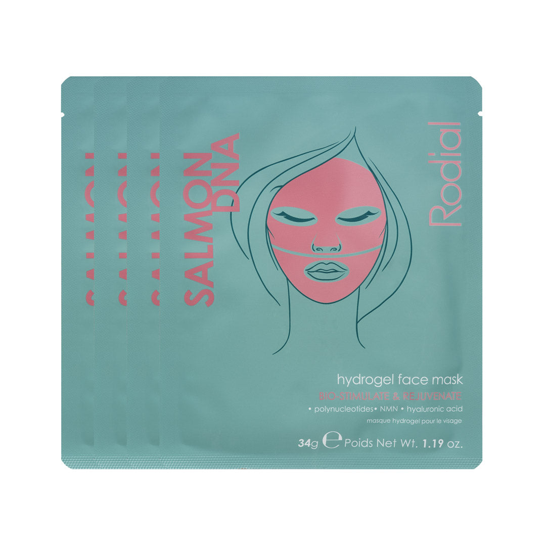 Rodial Salmon DNA Hydrogel Face Mask x4 Pack