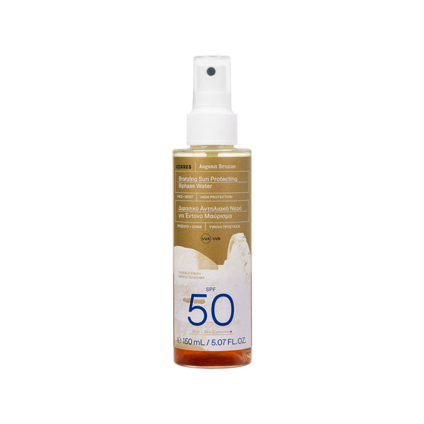 KORRES Bronzing Sun Protecting Biphase Water SPF 50 150ml