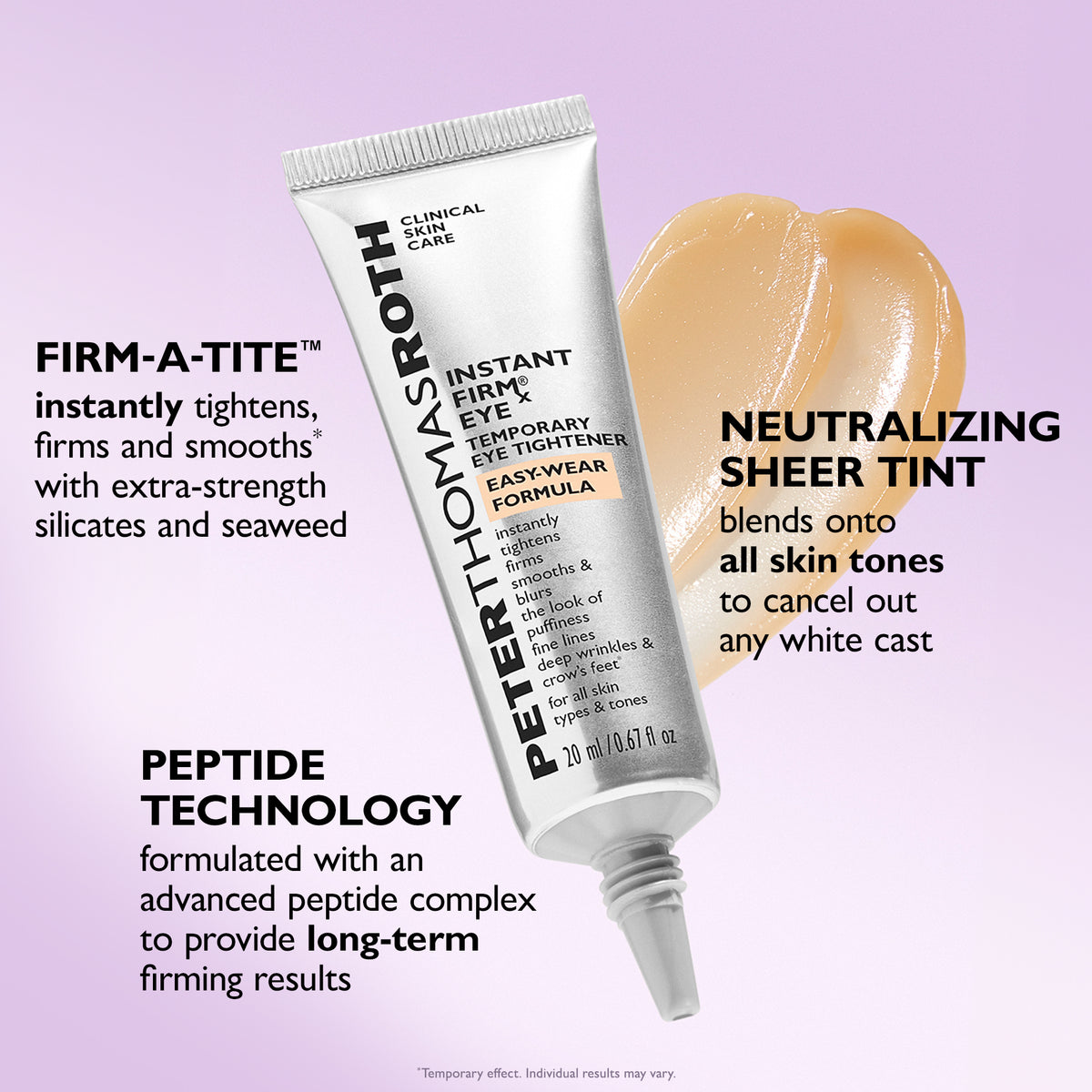 Peter Thomas Roth Instant FIRMx® Temporary Eye Tightener Easy-Wear Formula