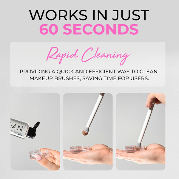 ISOCLEAN Makeup Brush Cleaner With Detachable Dip Tray