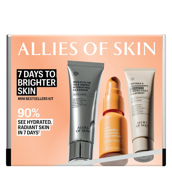 Allies of Skin 7 Days to Brighter Skin Anti Aging Skincare Kit