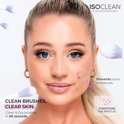 ISOCLEAN Makeup Brush Cleaner With Detachable Dip Tray