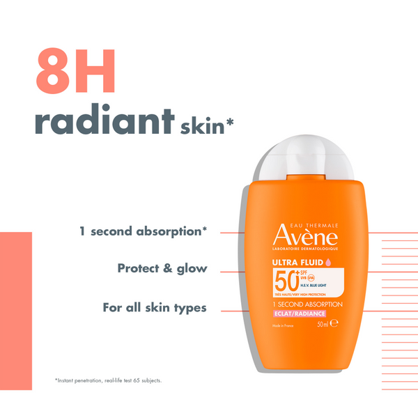 Avène Ultra Fluid Radiance SPF50+ for All Skin Types