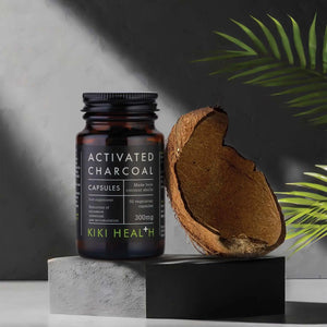 KIKI Health Activated Charcoal 50 Vegicaps