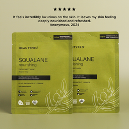 BEAUTYPRO Squalane Nourishing Face Sheet Mask