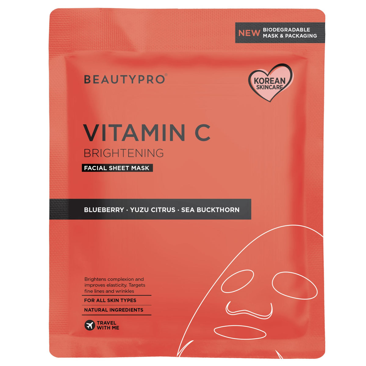 BEAUTYPRO VITAMIN C Brightening Sheet Mask