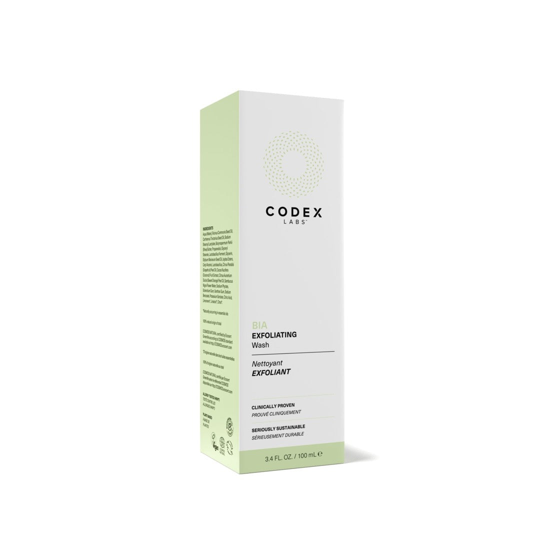 White Codex Labs Bia Exfoliating Wash box