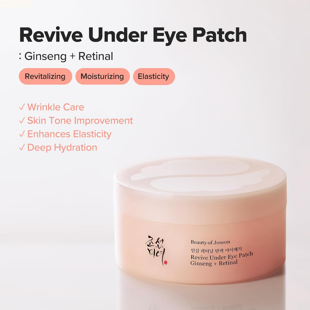 Beauty of joseon Revive Under Eye Patch Ginseng + Retinol 60 Pads