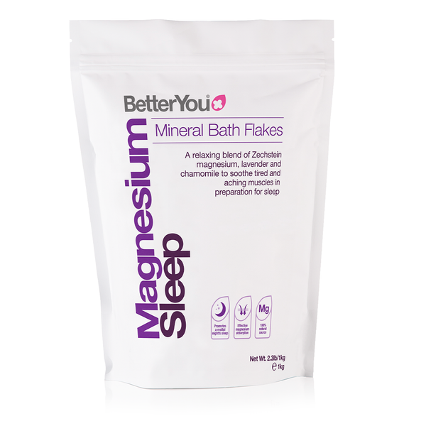 BetterYou Magnesium Sleep Bath Flakes
