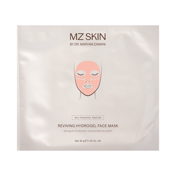 MZ SKIN Bio-Placenta Peptide Reviving Hydrogel Face Mask Sachet (Single)