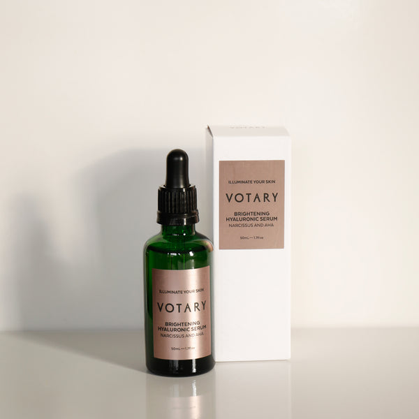 VOTARY Brightening Hyaluronic Serum - Narcissus and AHAs