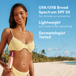 Coco & Eve Sunny Honey Protect Body Highlighter SPF 50