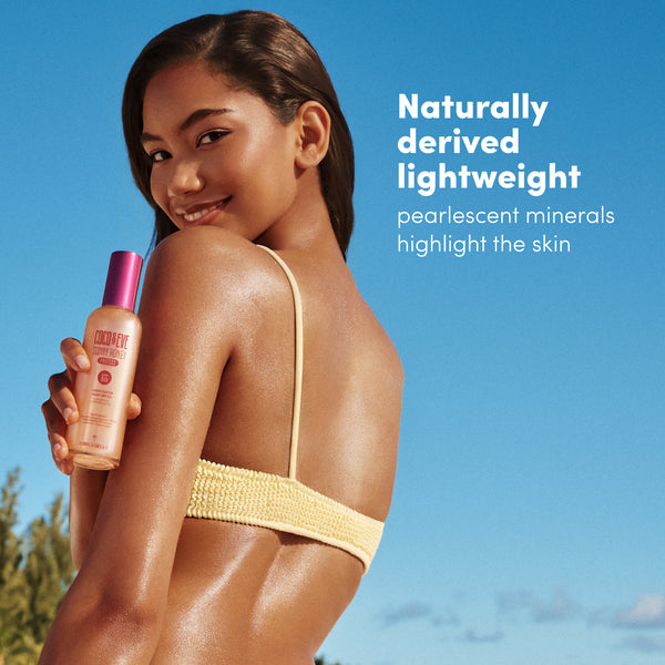 Coco & Eve Sunny Honey Protect Body Highlighter SPF 50