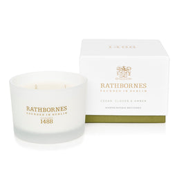 Rathbornes 1488 Cedar Classic Two Wick Candle