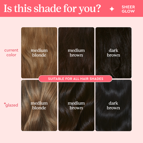 Glaze Supergloss Clear Conditioning Hair Gloss Sheer Glow Mini 50ml