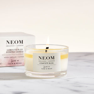 NEOM Complete Bliss Scented Candle (Travel)