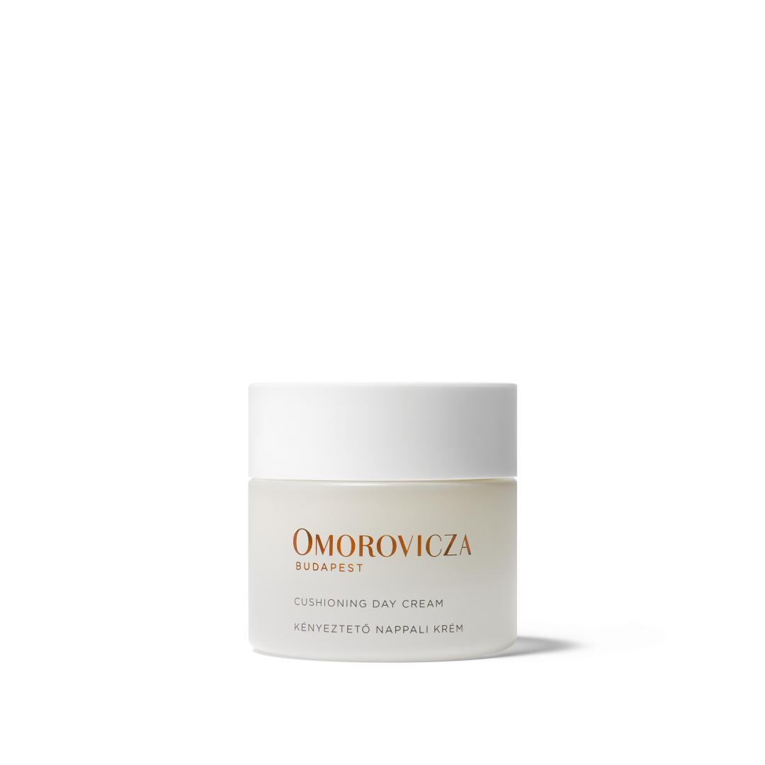 Omorovicza skincare jar on a white background