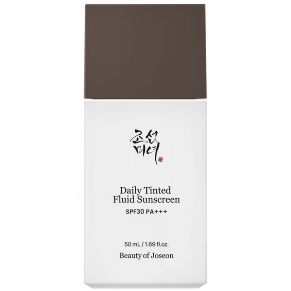 Beauty of Joseon Daily Tinted Fluid Sunscreen packaging on a white background