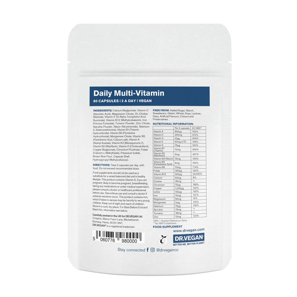 DR.VEGAN Daily Multi-Vitamin