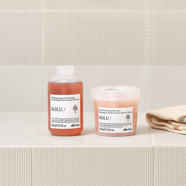 Davines SOLU Sea Salt Scrub 75ml