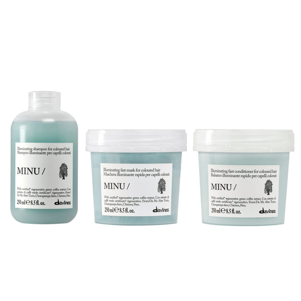  Davines MINU Ultimate Colour Protect Trio 