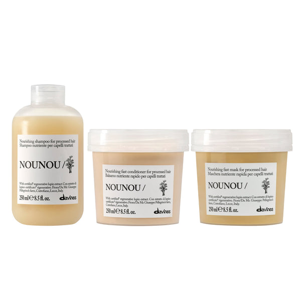  Davines NOUNOU Hair Rehab Trio 