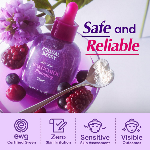 Eqqualberry Deep Cera Bakuchiol Plumping Serum 30ml